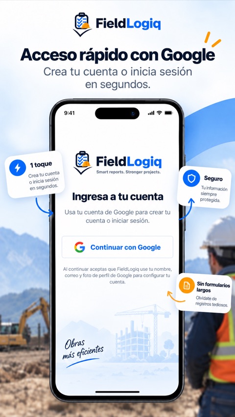 Acceso rápido con Google