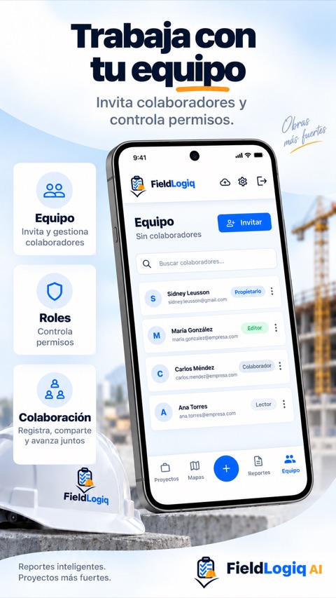 Captura de la app FieldLogiqAI 8